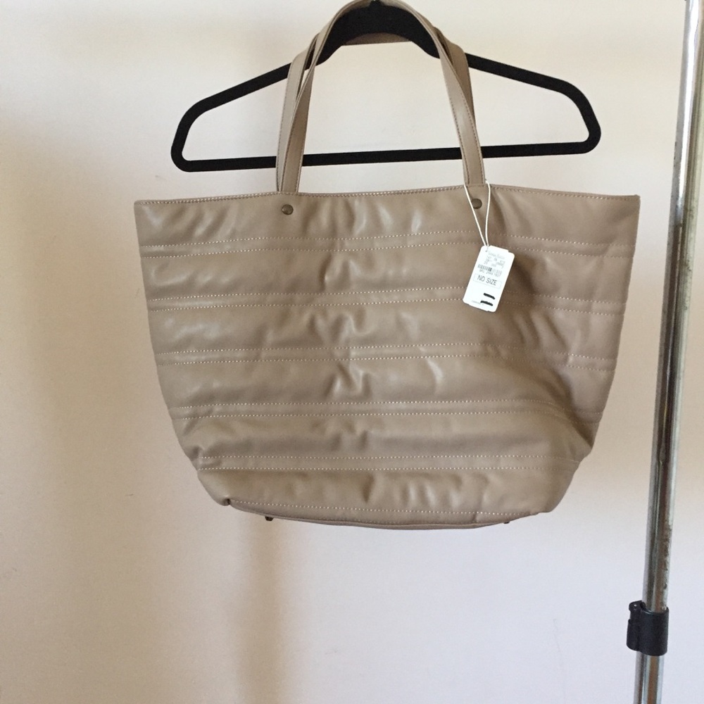 Neiman Marcus Large Tan Tote Bag